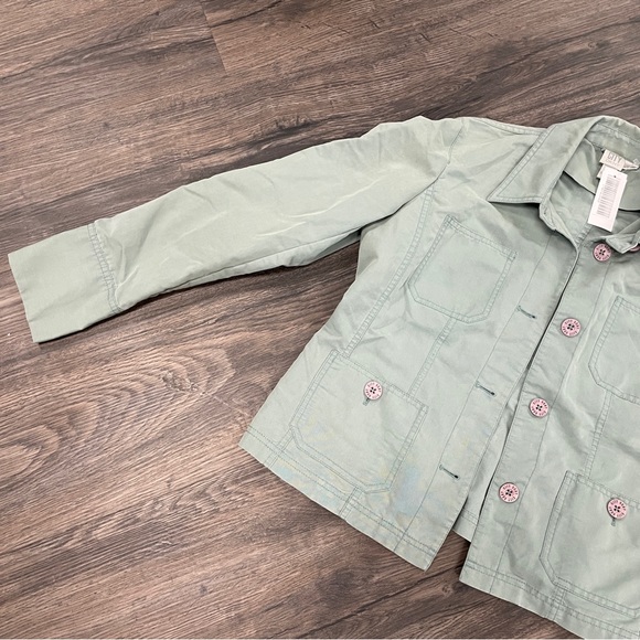 Beautiful Light Green DKNY Jacket - Picture 2 of 5